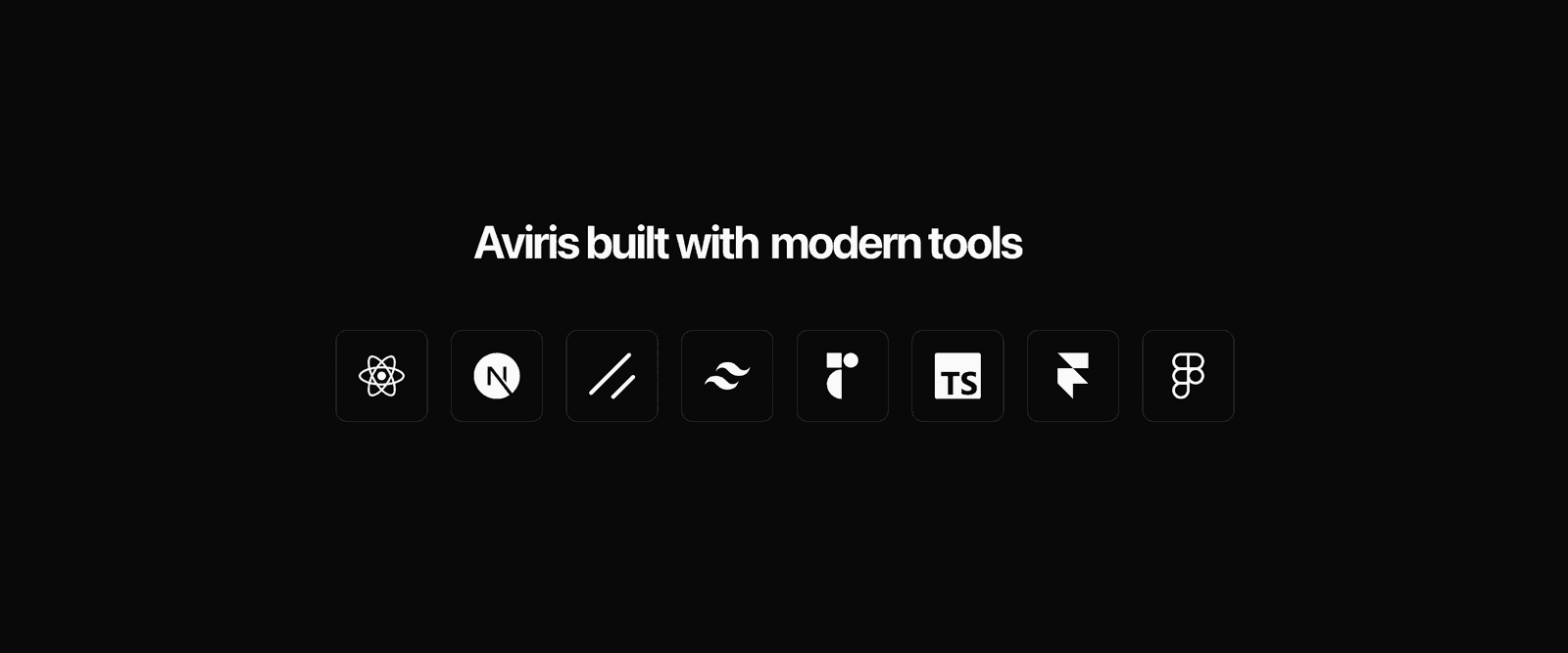 Aviris UI project cover